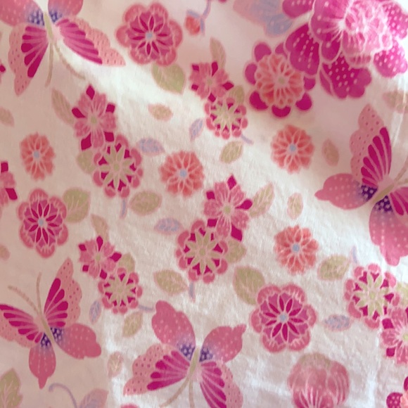 COPY - Josie Natori Pajamas, size medium, Pink Floral top and bottom. Lightly W… - Picture 3 of 7